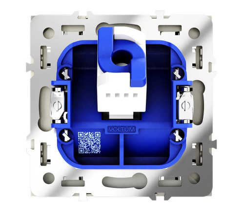 Розетка компьютерная 1-м СП S70 RJ45 кат.6 механизм шелк Voltum VLS060104