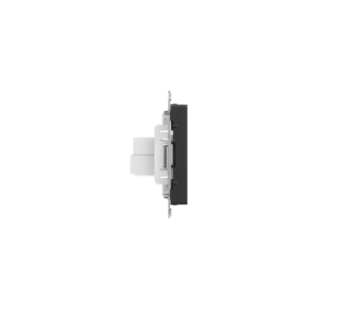 Розетка компьютерная СП Эпика RJ45 кат.5 механизм черн. EKF UP1-SOB-RJ45-5