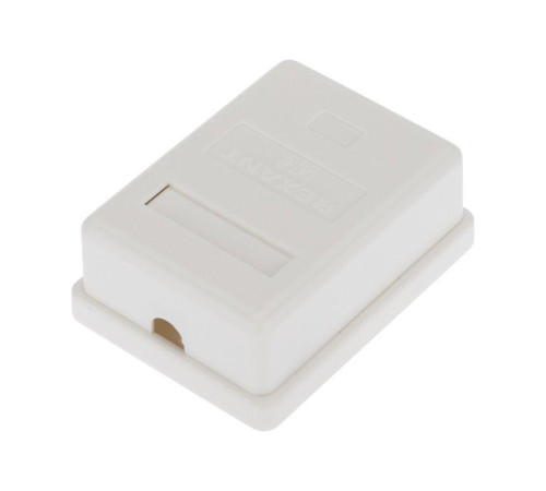 Розетка компьютерная 1-м ОП RJ45 (8P8C) кат.6 UTP неэкранир. Rexant 03-0132