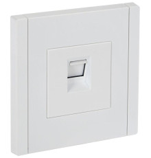 Розетка компьютерная RJ45 кат.6 FORTE&PIANO FP231 бел. IEK FP-K10-2-K01