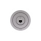 Розетка компьютерная СП OSEN RJ45 кат.6 механизм сер. матов. LEZARD 743-7488-140