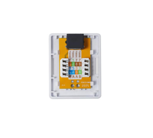 Розетка компьютерная 8P8C (RJ-45) UTP Cat.5e 1 порт TOKOV Eletrcic TKE-SMB-8P8C-1P-UTP