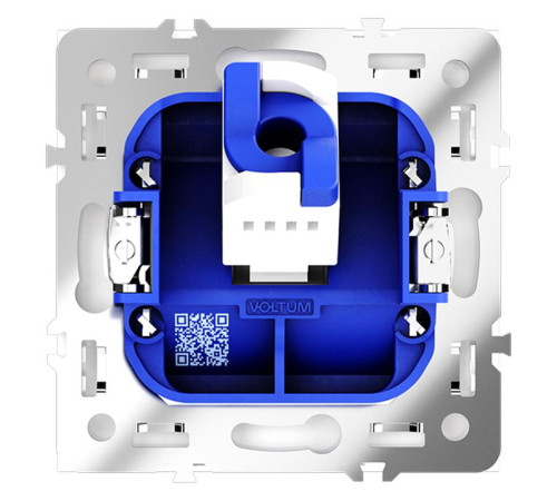 Розетка компьютерная 1-м СП S70 RJ45 кат.6 механизм кашемир Voltum VLS060103