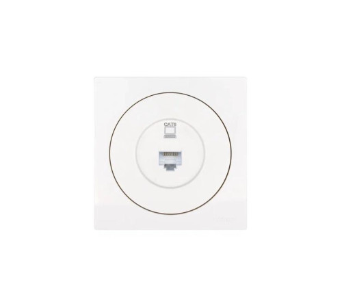 Розетка компьютерная СП OSEN RJ45 кат.6 механизм бел. LEZARD 743-0288-140