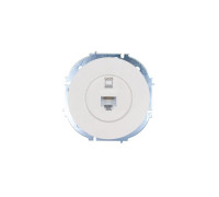 Розетка компьютерная СП OSEN RJ45 кат.6 механизм бел. LEZARD 743-0288-140
