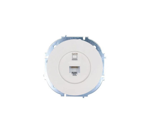 Розетка компьютерная СП OSEN RJ45 кат.6 механизм бел. LEZARD 743-0288-140
