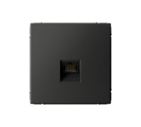 Розетка компьютерная ArtGallery RJ45 кат.6A механизм базальт SE GAL001486