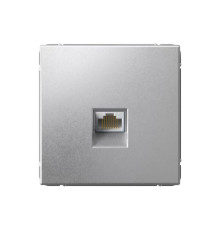 Розетка компьютерная ArtGallery RJ45 кат.5E механизм алюм. SE GAL000383