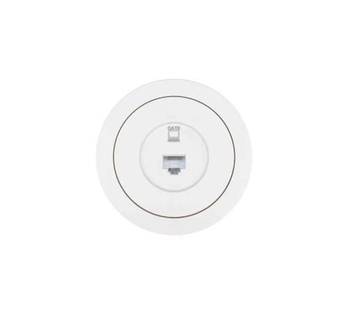 Розетка компьютерная СП OSEN RJ45 кат.6 механизм бел. LEZARD 743-0288-140