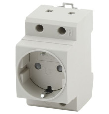 Розетка на DIN-рейку PRO MRD10-16-E 16А с заземлением Эра Б0057482