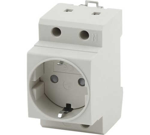 Розетка на DIN-рейку PRO MRD10-16-E 16А с заземлением Эра Б0057482
