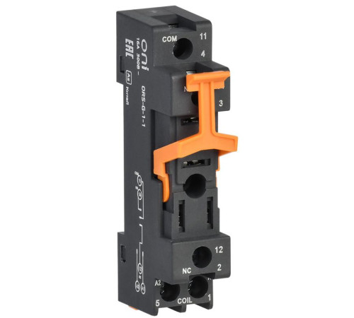 Розетка ORS-G-1-1 для реле OGR-1 1C ONI ORS-G-1-1-G