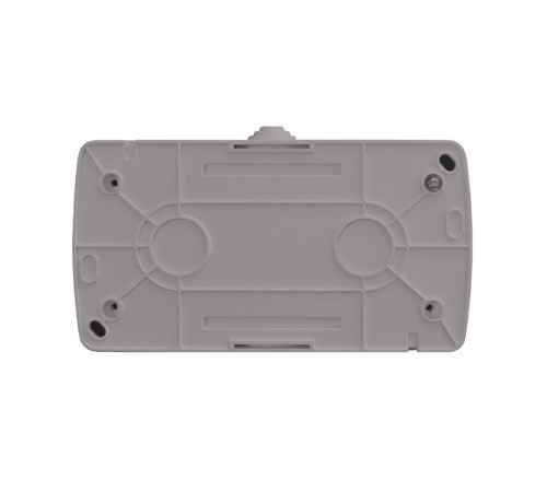 Розетка 2-м ОП Клио 16А IP44 с заземл. сер. UNIVersal К2231-Gr