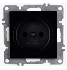 Розетка 1-м СП LAVIN/KAREN 16А IP20 без заземл. механизм черн. ARVIA 50 07 2000 215