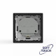 Розетка 1-м СП Pixel с заземл. с 2-мя заряд. устр. USB тип A+C IP20 механизм карбон TOKOV ELECTRIC TKE-PX-R1U2AC-C14