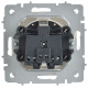 Розетка BRITE РСбш10-3-44-БрАБ 16А IP44 с заземл. защ. шторки с крышкой механизм арктич. бел. IEK BR-R16-16-44-K91
