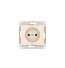 Розетка Glossa 16А без заземл. быстрозажим. клем. механизм беж. SE GSL000241S
