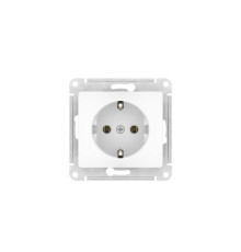 Розетка Glossa 16А с заземл. быстрозажим. клем. механизм бел. SE GSL000143S