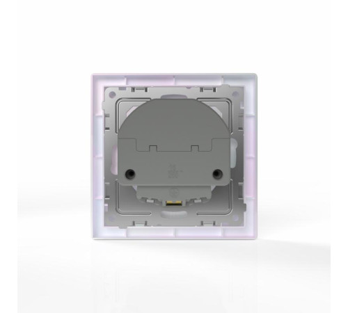 Розетка 1-м СП Pixel с заземл. с 2-мя заряд. устр. USB тип A+C IP20 механизм перламутр. TOKOV ELECTRIC TKE-PX-R1U2AC-C04