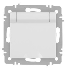 Розетка Accent 6-203-01М 2P+E Schuko с крышкой 16А-250В IP20 СУ бел. матов. Intro Б0063713