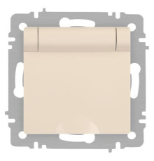 Розетка Accent 6-203-02 2P+E Schuko с крышкой 16А-250В IP20 СУ сл.кость Intro Б0063716