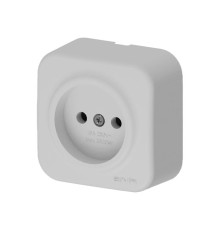 Розетка 1-м СП ARIA 16А IP20 без заземл. сер. ARVIA 25 22 1000 2155