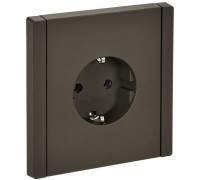 Розетка СП FORTE&PIANO FP316 16А с заземл. без защ. шторок винт. крепл. сер. IEK FP-R11-16-K03