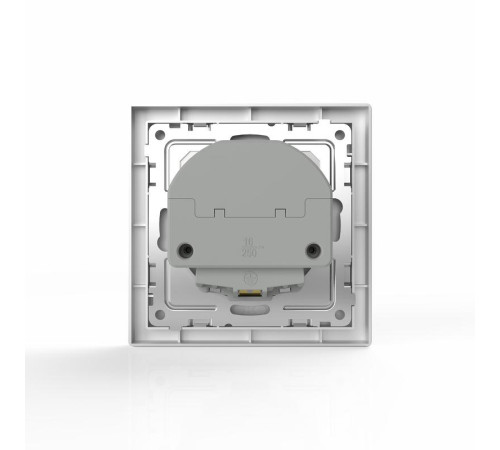 Розетка 1-м СП Pixel с заземл. с 2-мя заряд. устр. USB тип A+C IP20 механизм алюм. TOKOV ELECTRIC TKE-PX-R1U2AC-C03
