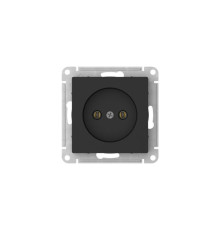 Розетка AtlasDesign 16А без заземл. без шторок быстрозажим. клем. механизм карбон SE ATN001041S