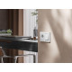 Розетка AtlasDesign Smart 16А L+N с заземл. защ. шторки Zigbee механизм бел. SE ATN000145Z