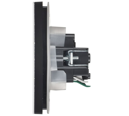 Розетка 1-м СП FORTE&PIANO FP221M 16А IP44 с заземл. защ. шторки с крышкой винтовое крепление бел. IEK FP-R16-16-44-M-K01