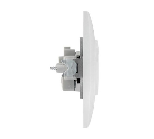 Розетка 1-м СП Валенсия 10А IP20 без заземл. защ. шторки бел. PROxima EKF EWR10-022-10