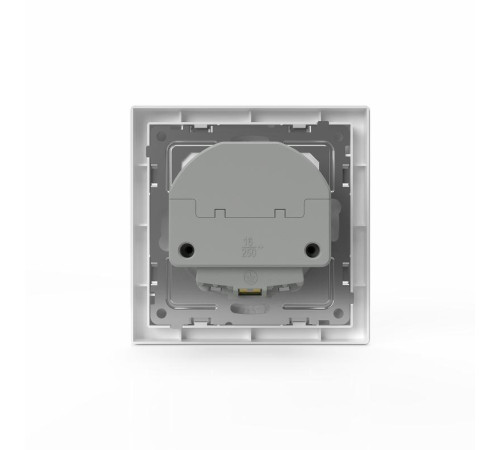 Розетка 1-м СП Pixel с заземл. с 2-мя заряд. устр. USB тип A+A IP20 механизм бел. TOKOV ELECTRIC TKE-PX-R1U2A-C01