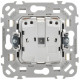 Розетка СП FLITE РС11-1-ФлСл 16А с заземл. без защ. шторок безвинтовое крепление механизм сливочный IEK FI-R11-16-1-K86