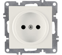 Розетка 1-м СП LAVIN/KAREN 16А IP20 без заземл. механизм бел. ARVIA 50 01 1000 215