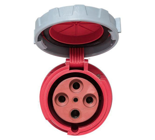 Розетка переносная 2442 3Р+РЕ 125А 380В IP67 PROxima EKF ps-2442-125-380