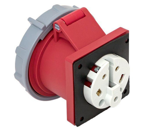 Розетка стационарная внутренняя 3252 3Р+РЕ+N 32А 380В IP67 PROxima EKF ps-3252-32-380