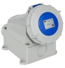 Розетка стационарная ССИ-1232 32А-6ч 220В 2P+PE IP67 IEK PSR11-032-3-0-67