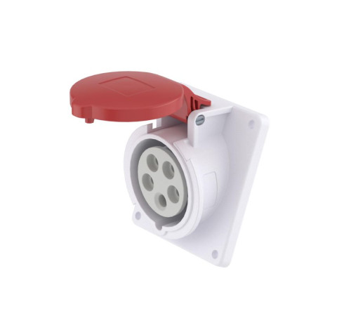 Розетка скрыт. уст. 32А 400В 3P+E+N с наклоном IP44 DKC DIS4133267