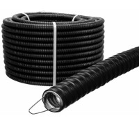 Металлорукав в ПВХ изоляции Р3-ЦПнг 20 черн. (уп.50м) TOKOV ELECTRIC TKE-MR-PVC-20-50-C05