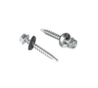 Саморез кровельный 6.3х38 оцинк. с буром коробка (уп.5кг) Tech-Krep 144792