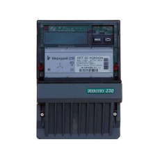 Счетчик Меркурий 230 ART-00 PQRSIDN 3ф 5-7.5А класс точн. 0.5S/1.0 многотариф. RS-485 ЖКИ 100В юр. лица Екат. вр. Инкотекс М0000052276