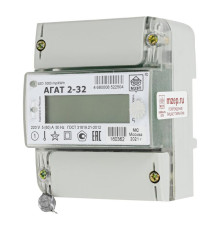 Счетчик АГАТ 2-32 1ф многотариф. МЗЭП 4680008522504