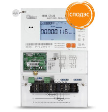 Счетчик НЕВА СТ413 545 BSPIO10EТ МСК многотариф. оптопорт. ETHERNET кл. точн. 0.5s/1. ток 5(10) 3ф. Тайпит 6197862