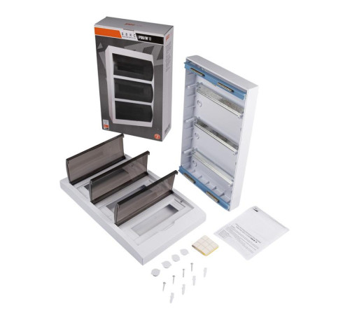 Бокс модульный накладной PDB/W 1036 WH (ЩРН-П-36) IP41 пластик. Pro JazzWay 5071704