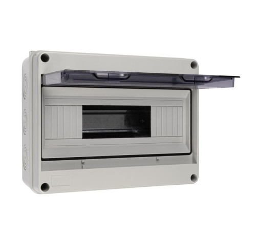 Бокс модульный накладной PDB/W 4012 GR (ЩРН-ПГ-12) IP65 пластик. Pro JazzWay 5072084