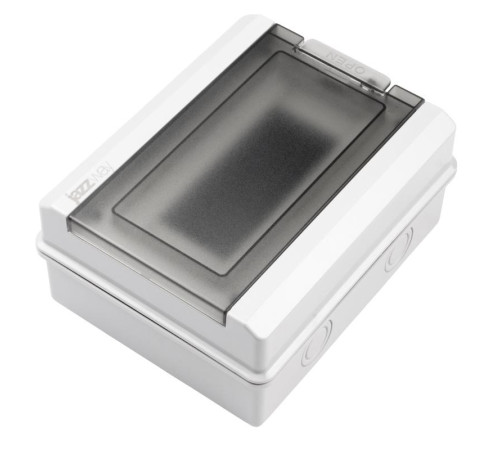 Бокс модульный накладной PDB/W 3008 GR (ЩРН-ПГ- 8) IP65 пластик. Pro JazzWay 5071988