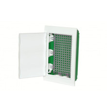 Корпус встраиваемый City9 Box IT 3 ряда 36мод. 2 розетки с бел. дверцей SE EZ9E312P2FIT
