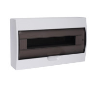 Бокс модульный накладной PDB/W 1018 WH (ЩРН-П-18) IP41 пластик. Pro JazzWay 5071681