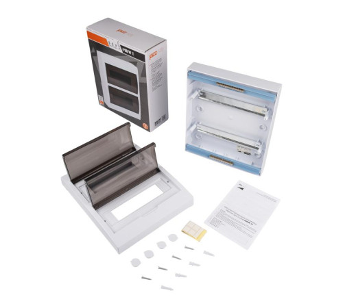 Бокс модульный накладной PDB/W 1024 WH (ЩРН-П-24) IP41 пластик. Pro JazzWay 5071698